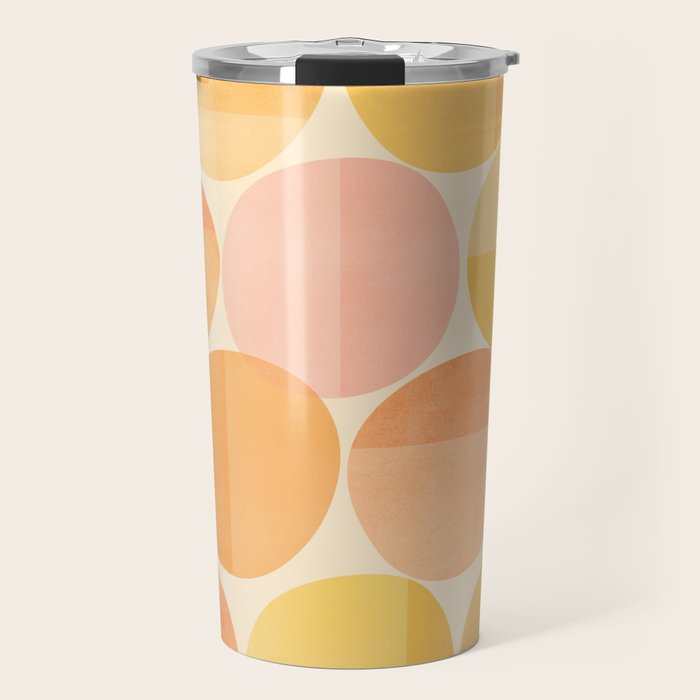 Mid Century Dots Travel Mug Gallery Image 1
