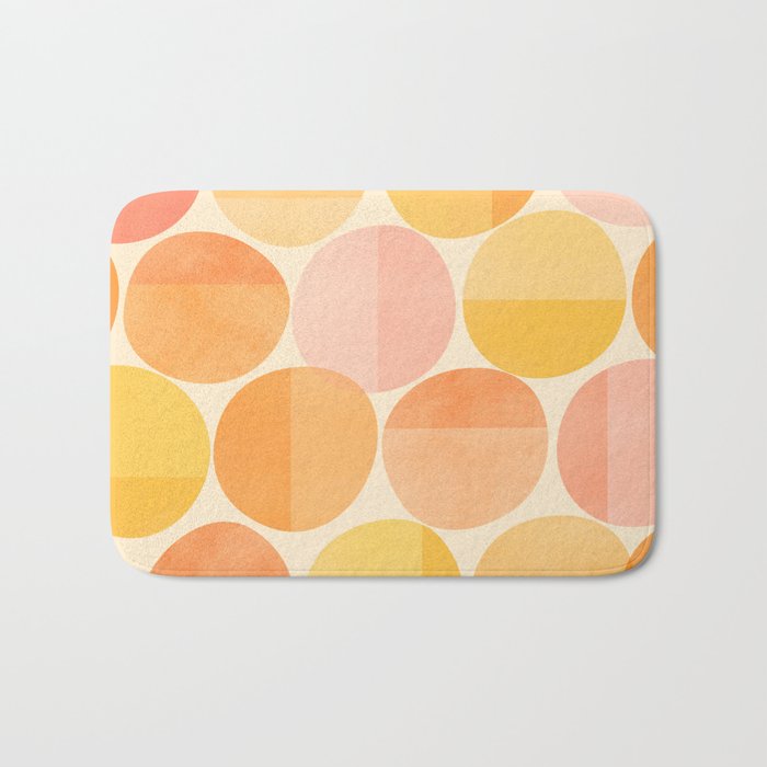 Mid Century Dots Bath Mat Gallery Image 1