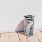 Gray heron and oleander plant - Travel Mug Gallery Image 4