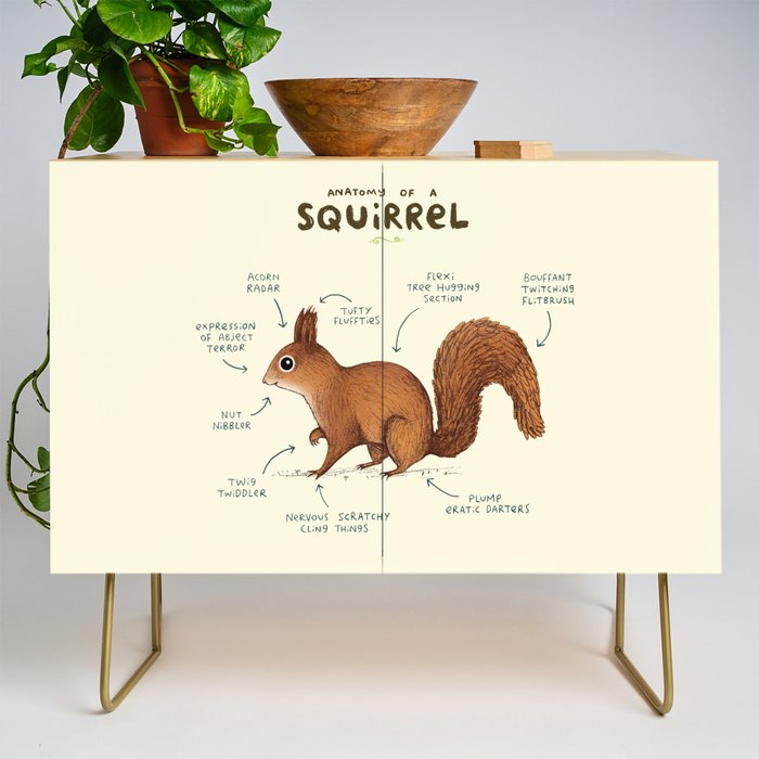 Anatomy of a Squirrel Credenza Gallery Image 1