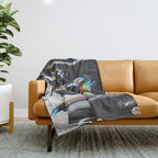 STOP MAKING THE EYES AT ME Throw Blanket Gallery Image 1