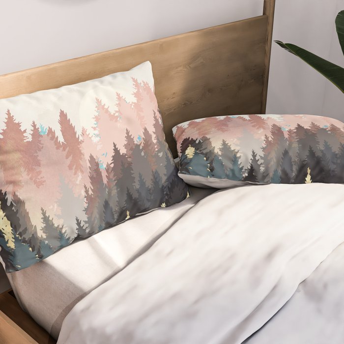 Spring Forest Light Pillow Sham Gallery Image 2