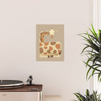 Whimsy Giraffe Poster Gallery Image 2