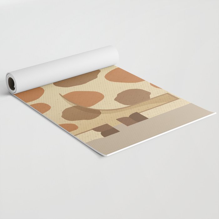 Whimsy Giraffe Yoga Mat Gallery Image 2