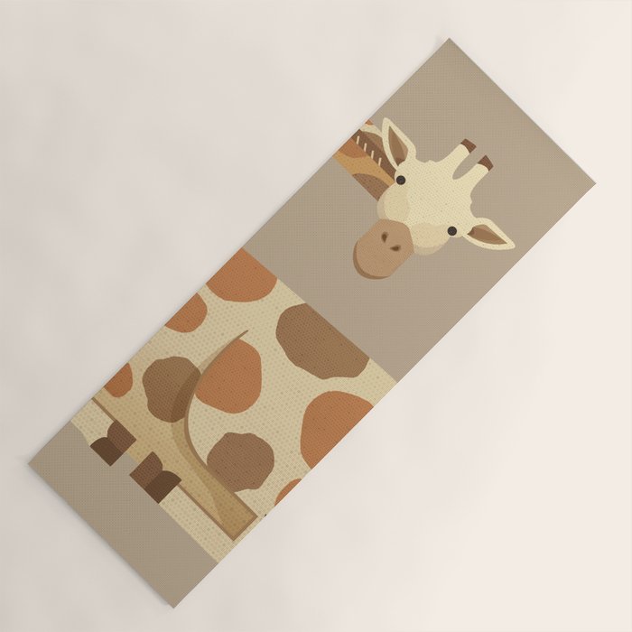 Whimsy Giraffe Yoga Mat Gallery Image 1