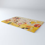 African American Masterpiece 'Summertime, Asbury Park, South' by Florine Stettheimer Rug Gallery Image 3