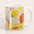 African American Masterpiece 'Summertime, Asbury Park, South' by Florine Stettheimer Coffee Mug Gallery Image 1