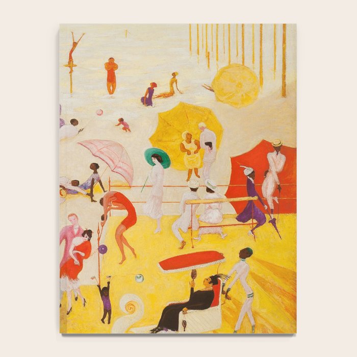 African American Masterpiece 'Summertime, Asbury Park, South' by Florine Stettheimer Notebook Gallery Image 4