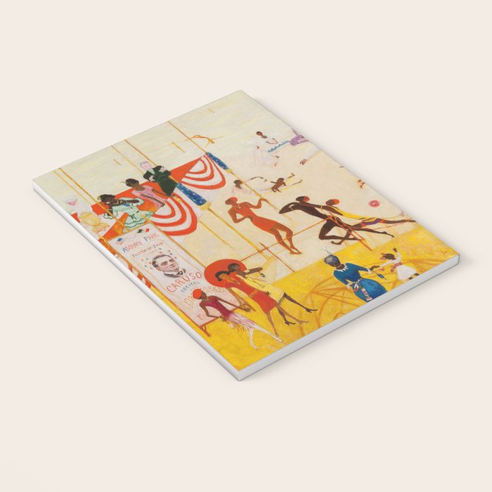 African American Masterpiece 'Summertime, Asbury Park, South' by Florine Stettheimer Notebook Gallery Image 3
