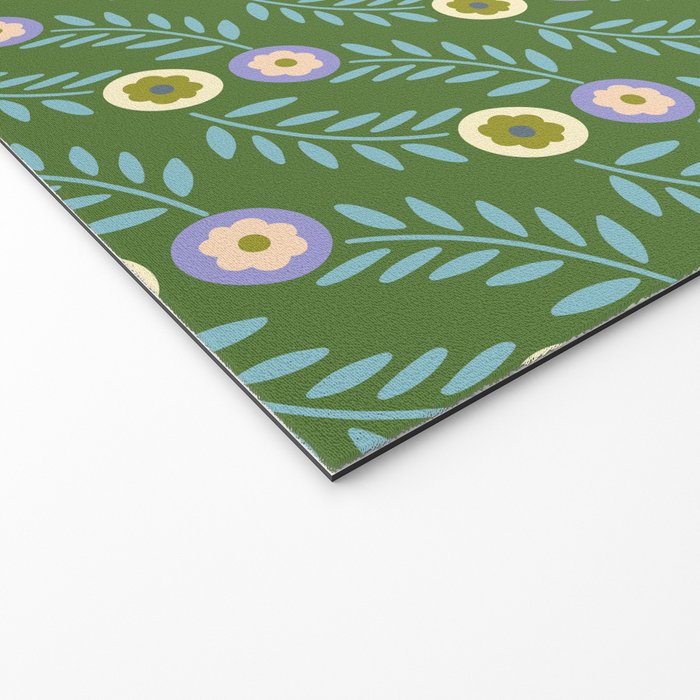 Flower Meadow  Welcome Mat Gallery Image 2