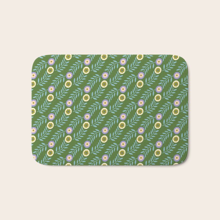 Flower Meadow  Bath Mat Gallery Image 1