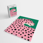 The Stare 3: Pink Cheetah Edition Jigsaw Puzzle Gallery Image 2
