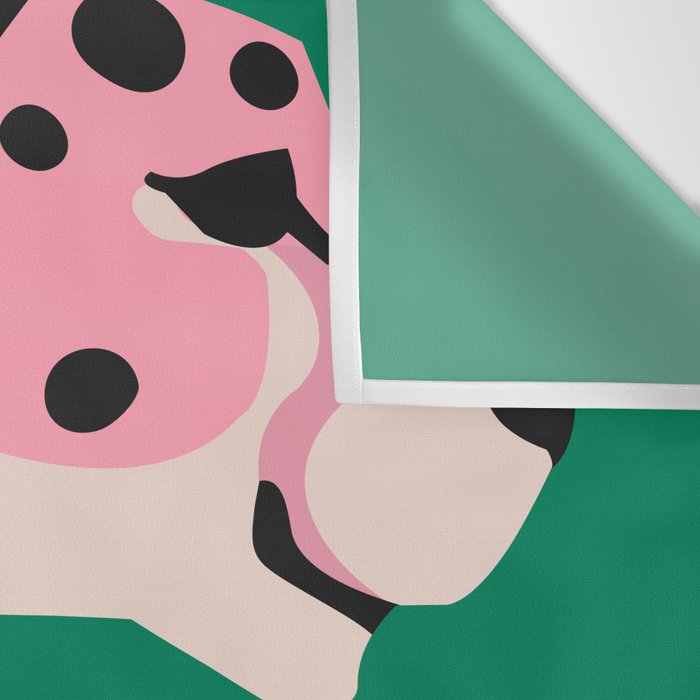 The Stare 3: Pink Cheetah Edition Wall Tapestry Gallery Image 3
