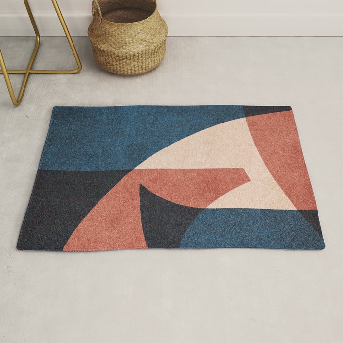 ABSTRACT ALPHABET / Gothic C Rug Gallery Image 1