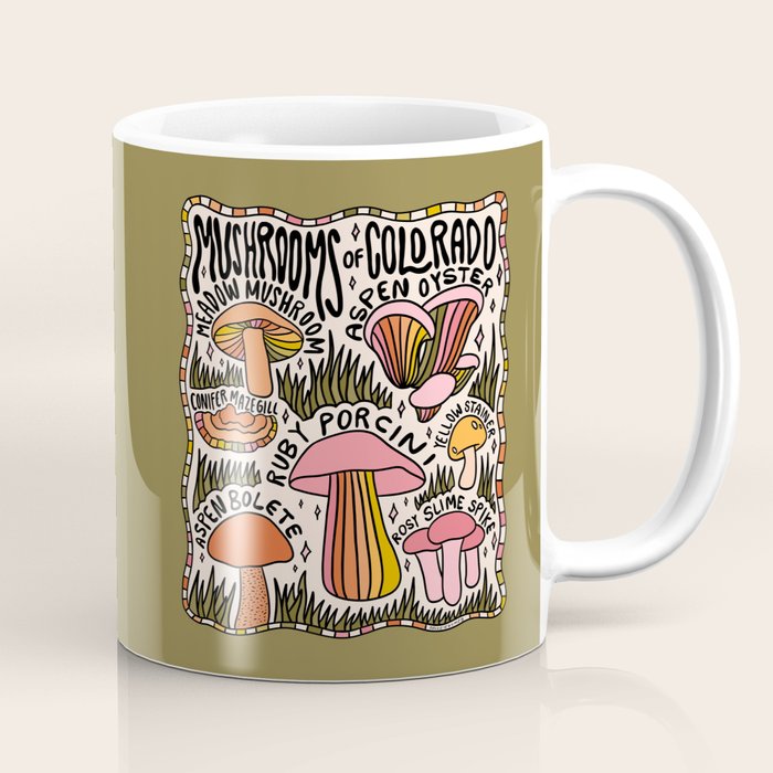 Mushrooms of Colorado Coffee Mug Gallery Image 1