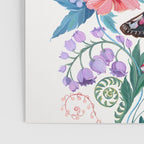 Floral moth painting Poster Gallery Image 3