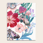 Floral moth painting Notebook Gallery Image 4