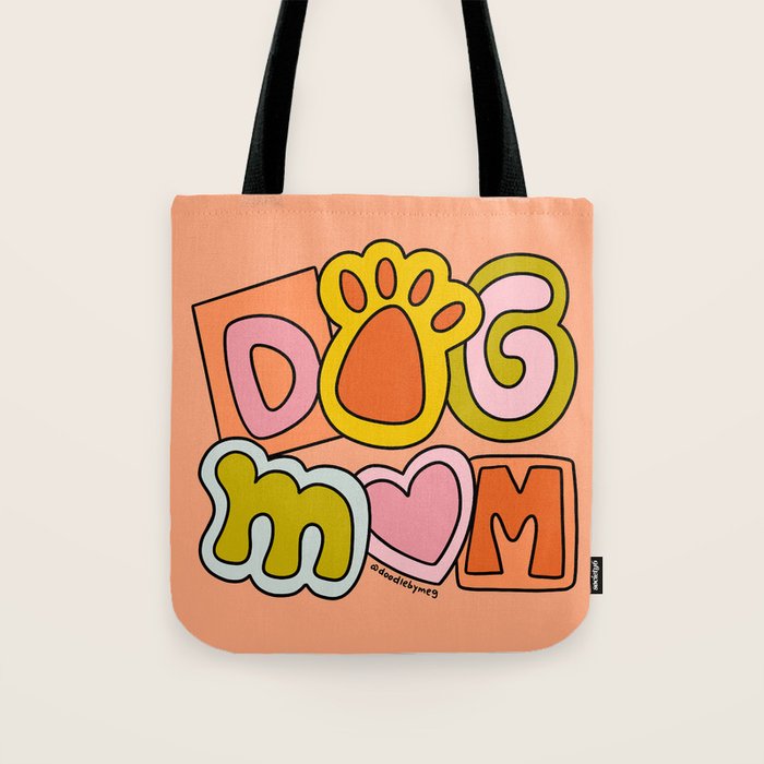 Dog Mom Tote Bag Gallery Image 1