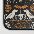 All Hallows' Eve - Black Orange Halloween Laptop Sleeve Gallery Image 3