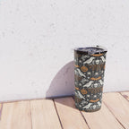 All Hallows' Eve - Black Orange Halloween Travel Mug Gallery Image 4