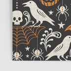 All Hallows' Eve - Black Orange Halloween Poster Gallery Image 3