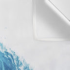 Water Feather â¢ Blue Feather I Wall Tapestry Gallery Image 3