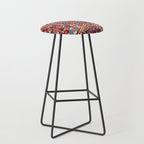 Kula West Anatolian  Antique Rug Print Stool Gallery Image 1