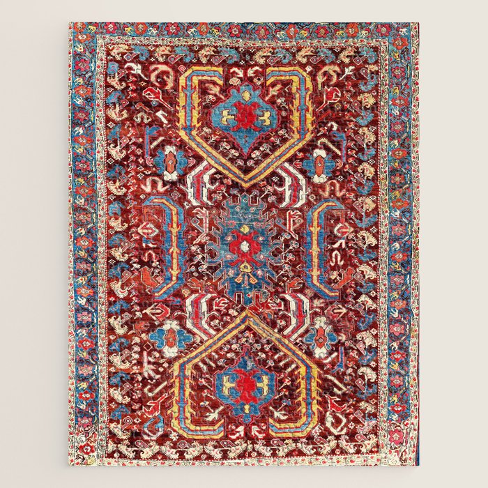 Kula West Anatolian  Antique Rug Print Jigsaw Puzzle Gallery Image 1