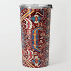Kula West Anatolian  Antique Rug Print Travel Mug Gallery Image 2