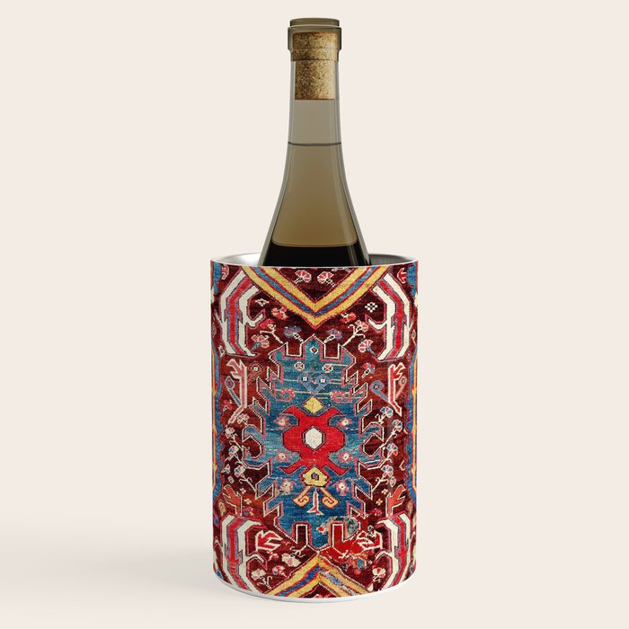 Kula West Anatolian  Antique Rug Print Wine Chiller Gallery Image 1