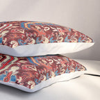 Kula West Anatolian  Antique Rug Print Pillow Sham Gallery Image 3