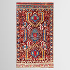 Kula West Anatolian  Antique Rug Print Tablecloth Gallery Image 2