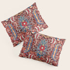 Kula West Anatolian  Antique Rug Print Pillow Sham Gallery Image 3
