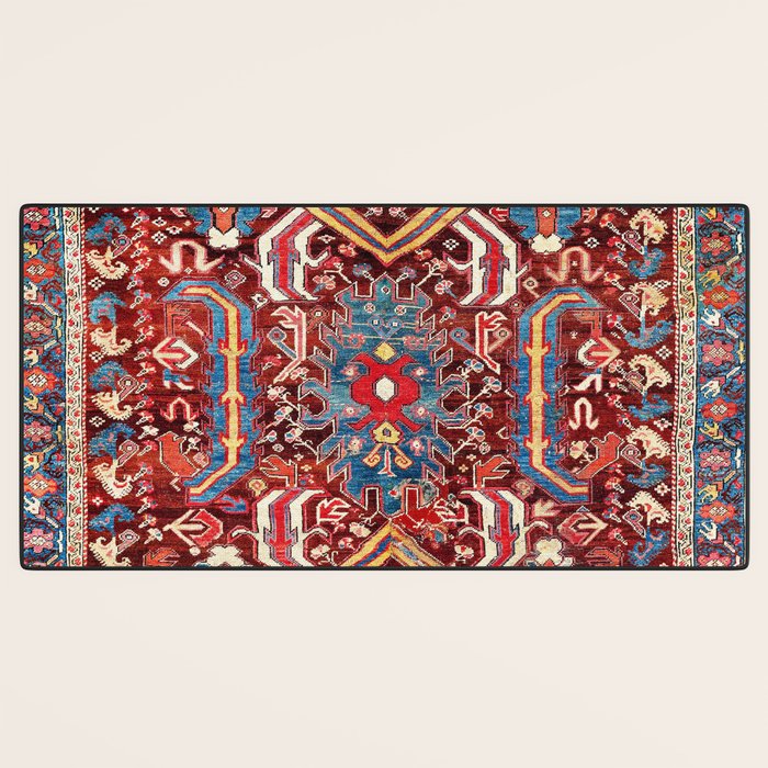 Kula West Anatolian  Antique Rug Print Desk Mat Gallery Image 3