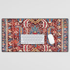 Kula West Anatolian  Antique Rug Print Desk Mat Gallery Image 1