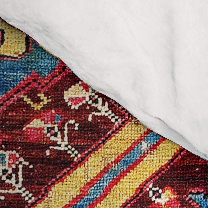 Kula West Anatolian  Antique Rug Print Comforter Gallery Image 4