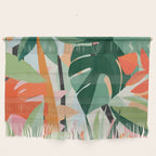 Tropical leaves in the jungle Wall Hanging Gallery Image 1