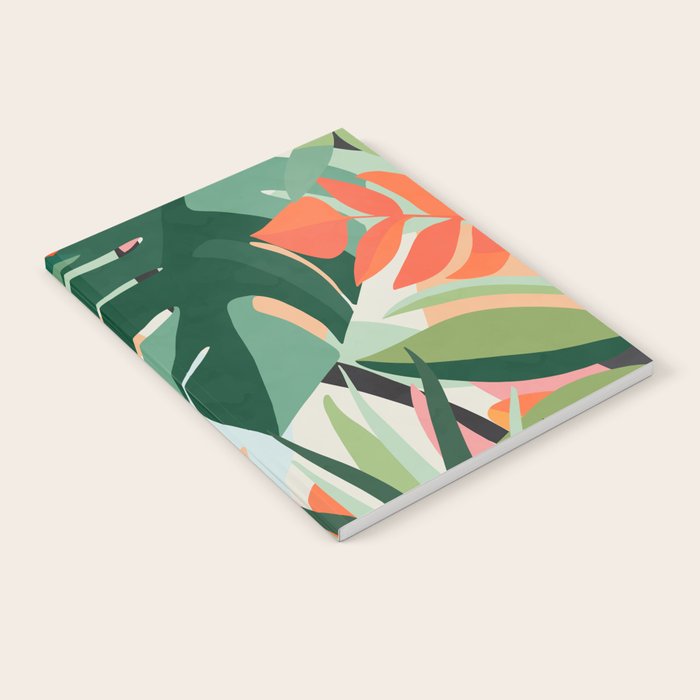 Tropical leaves in the jungle Notebook Gallery Image 2