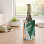 Tropical leaves in the jungle Wine Chiller Gallery Image 4