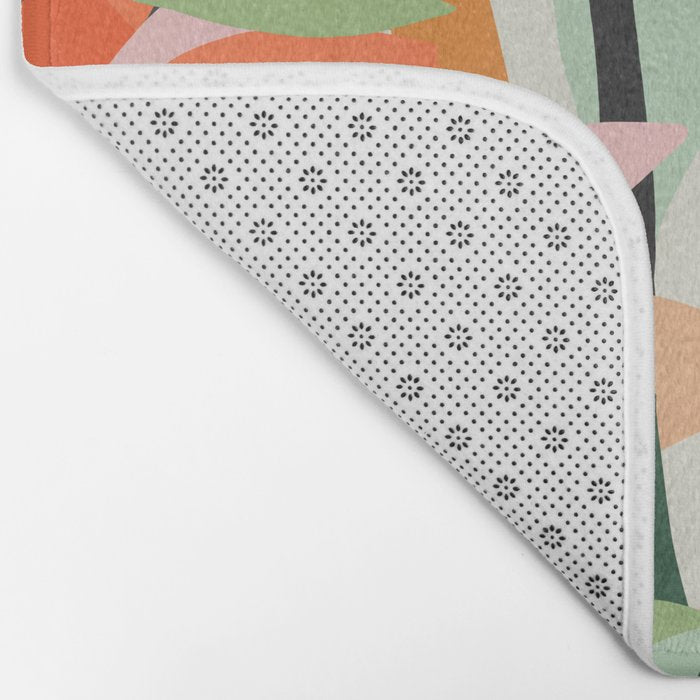 Tropical leaves in the jungle Bath Mat Gallery Image 2