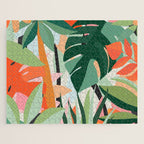 Tropical leaves in the jungle Jigsaw Puzzle Gallery Image 1