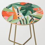 Tropical leaves in the jungle Side Table Gallery Image 2