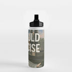 I Should Exercise - Funny Motivational Quote Water Bottle Gallery Image 2