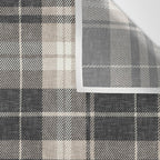 fall plaid - tan and charcoal Wall Tapestry Gallery Image 3