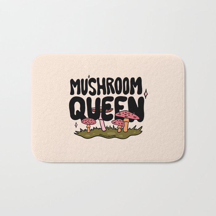 Mushroom Queen Bath Mat Gallery Image 1