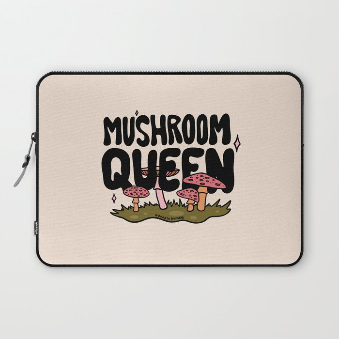 Mushroom Queen Laptop Sleeve Gallery Image 1
