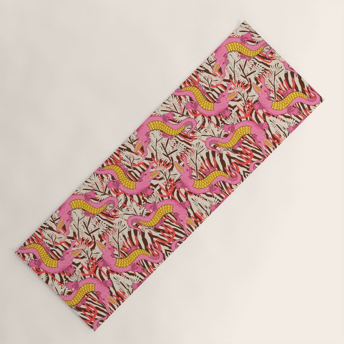 BAZAAR FETE GATOR Yoga Mat Gallery Image 1