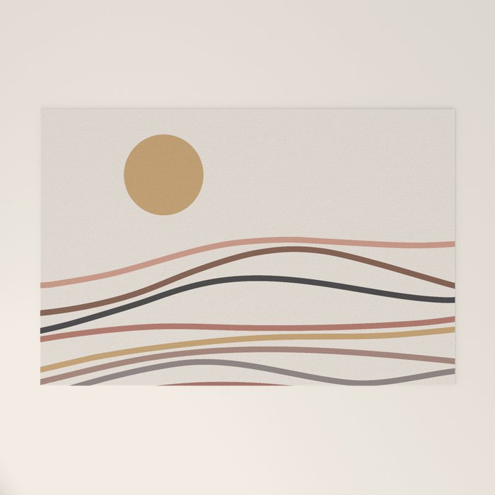 Abstract Landscape 16 Welcome Mat Gallery Image 1