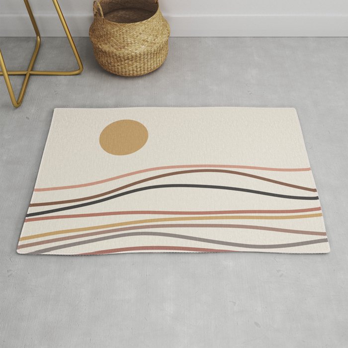 Abstract Landscape 16 Rug Gallery Image 1