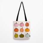 Rainbow Pumpkins Tote Bag Gallery Image 2
